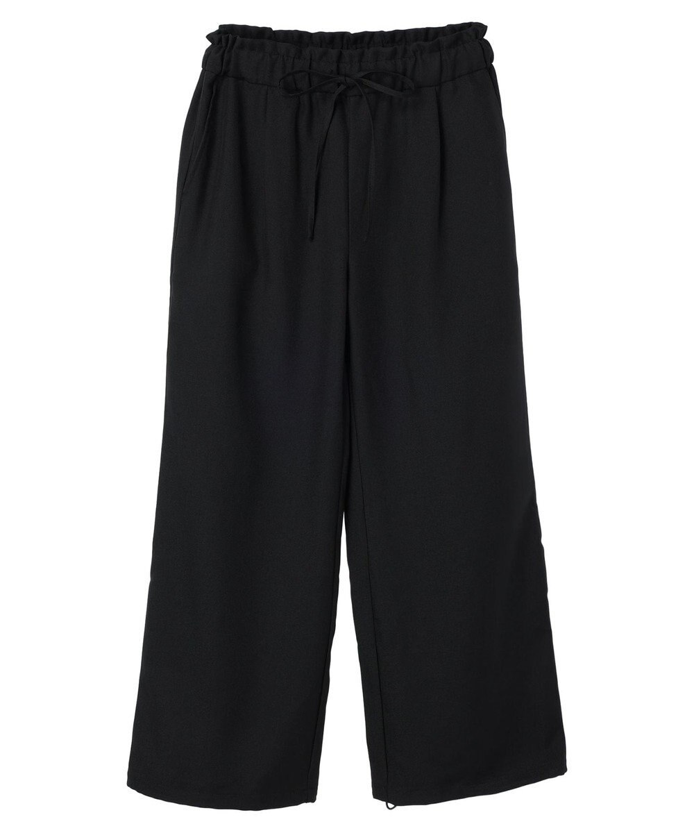 earth music&ecology 裾ドロストパラシュートパンツ 