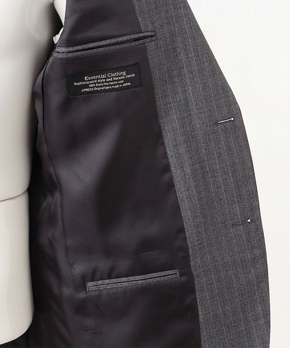 J.PRESS MEN 【ESSENTIAL CLOTHING】ラスティックストライプ スーツ 