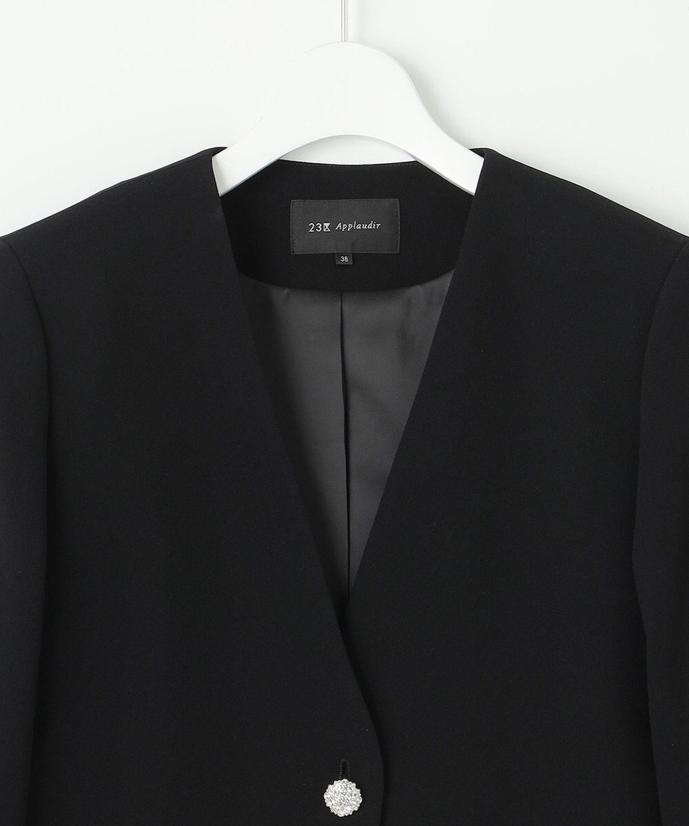 23区 【APPLAUDIR】クリアジョーゼット 3WAYコンパクトジャケット 