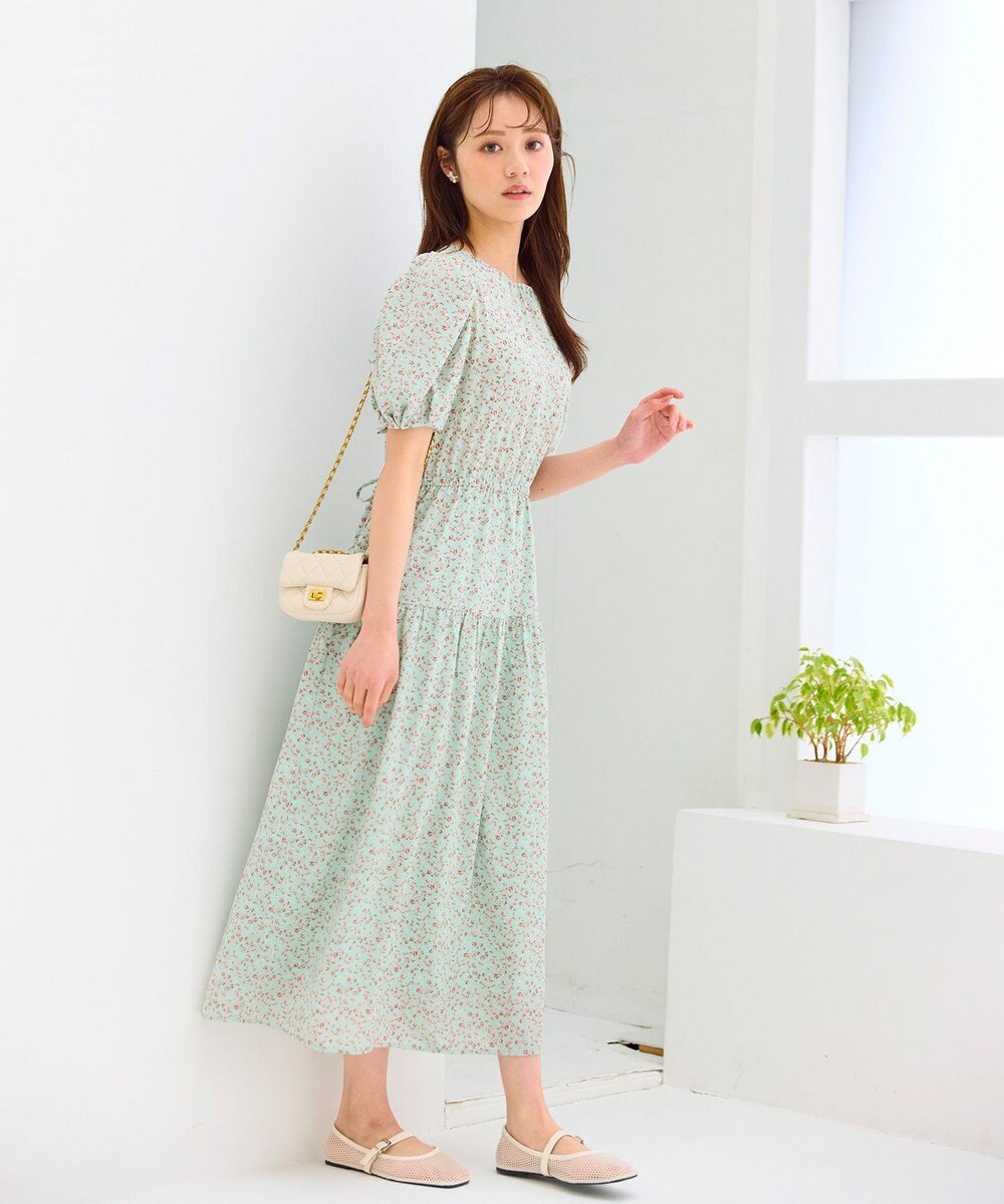 Feroux サマープリント ワンピース 