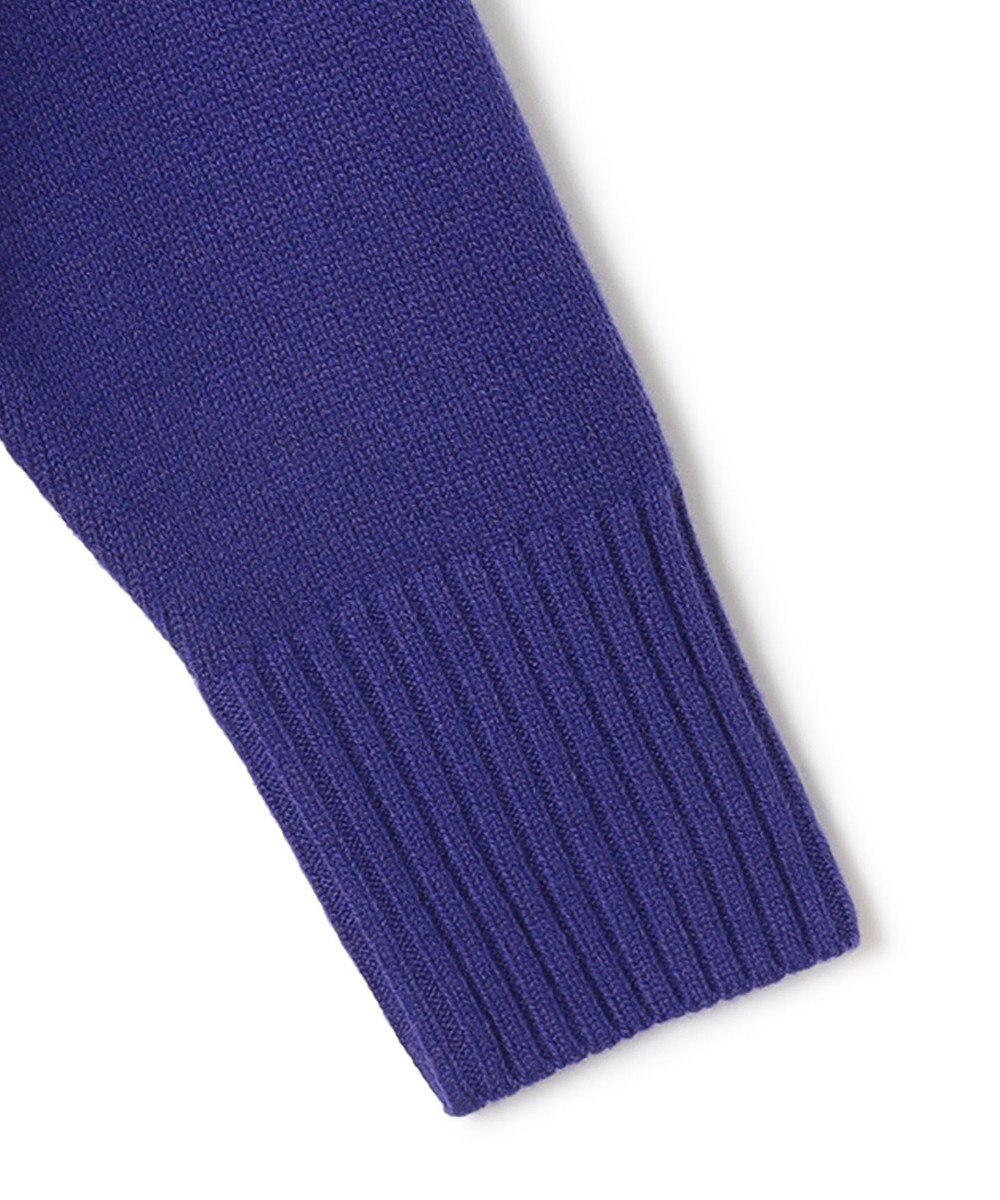 23区 【洗える】ウールカシミヤ ニットポンチョ 