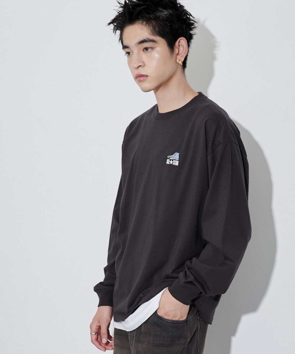 WEGO 【ユニセックス着用ITEM】CONVERSEワンポイントT（LS） 