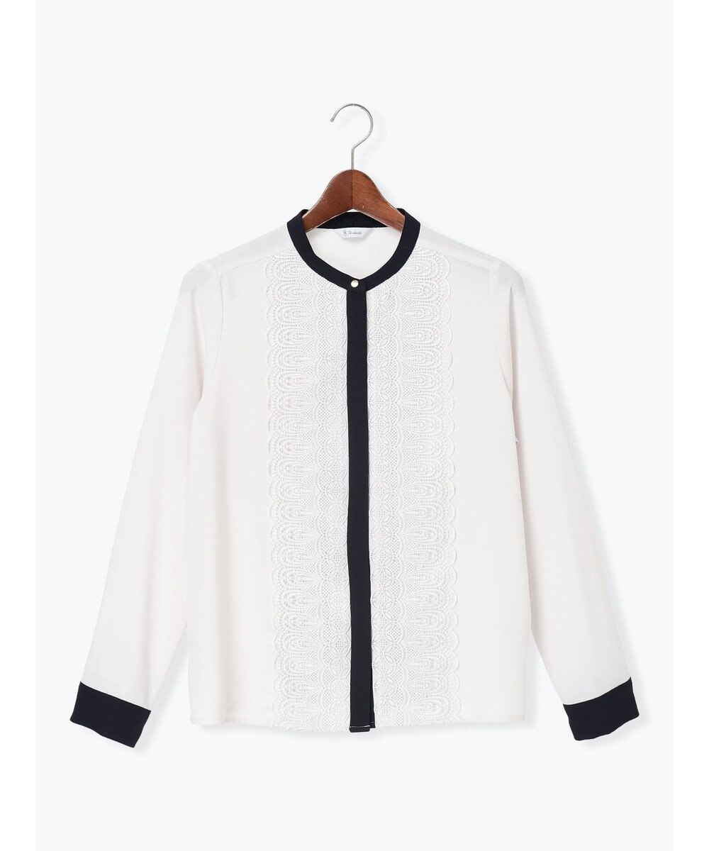 Te chichi フロントレースブラウス 