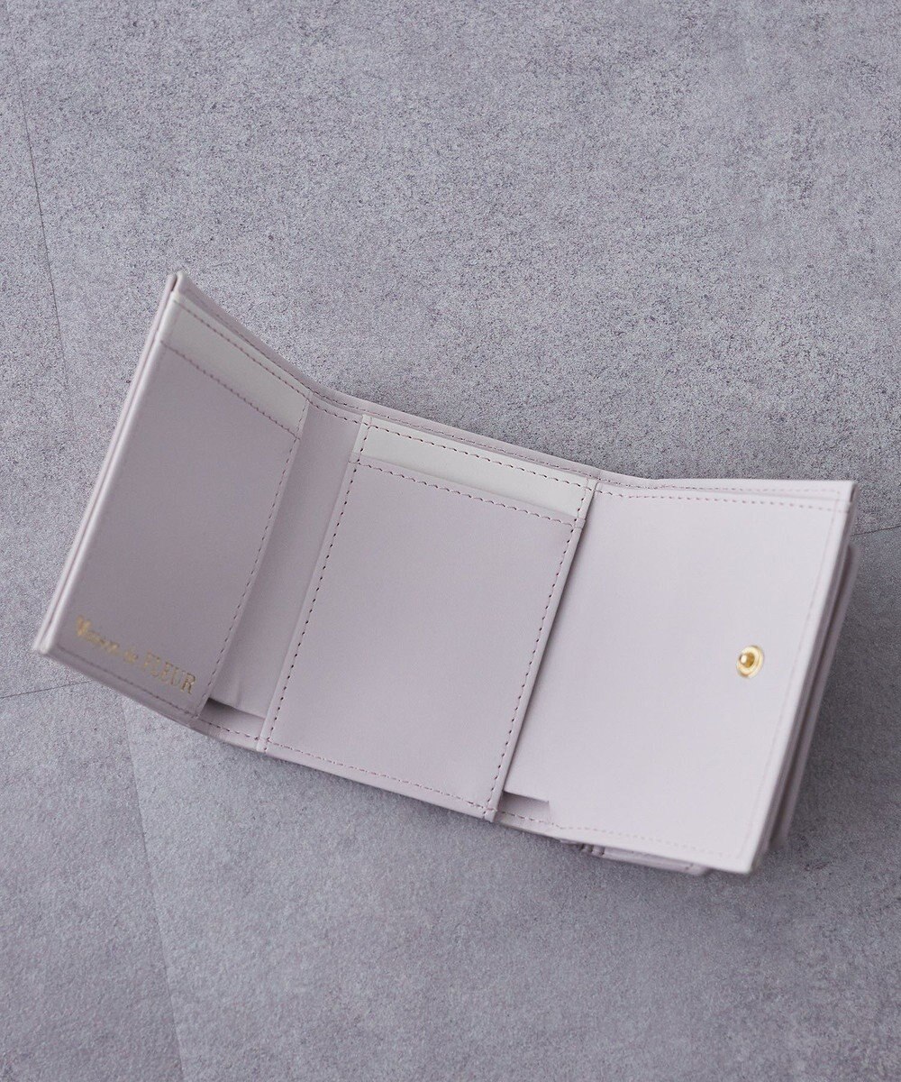 Maison de FLEUR バイカラーバッグ・ウォレットセット 