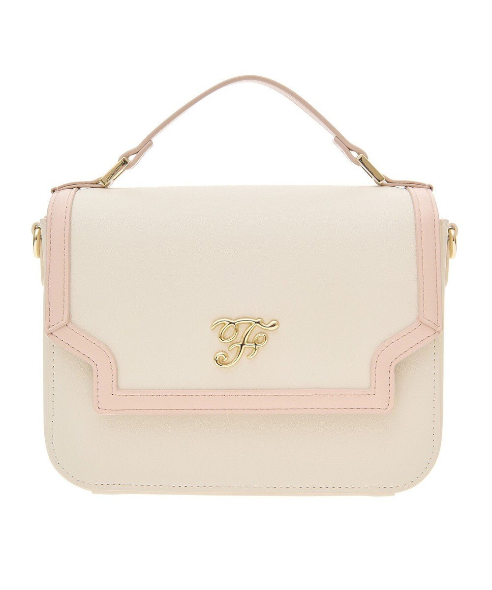 Maison de FLEUR バイカラーバッグ・ウォレットセット 