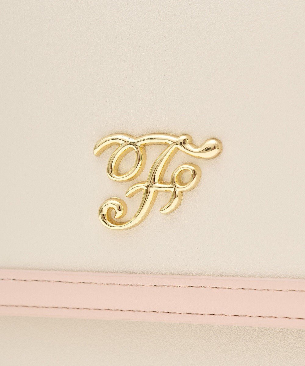 Maison de FLEUR バイカラーバッグ・ウォレットセット 