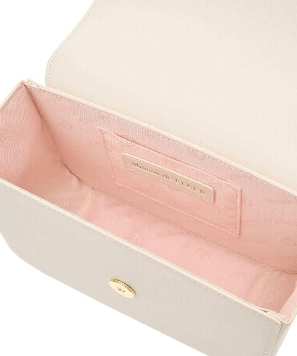 Maison de FLEUR バイカラーバッグ・ウォレットセット 