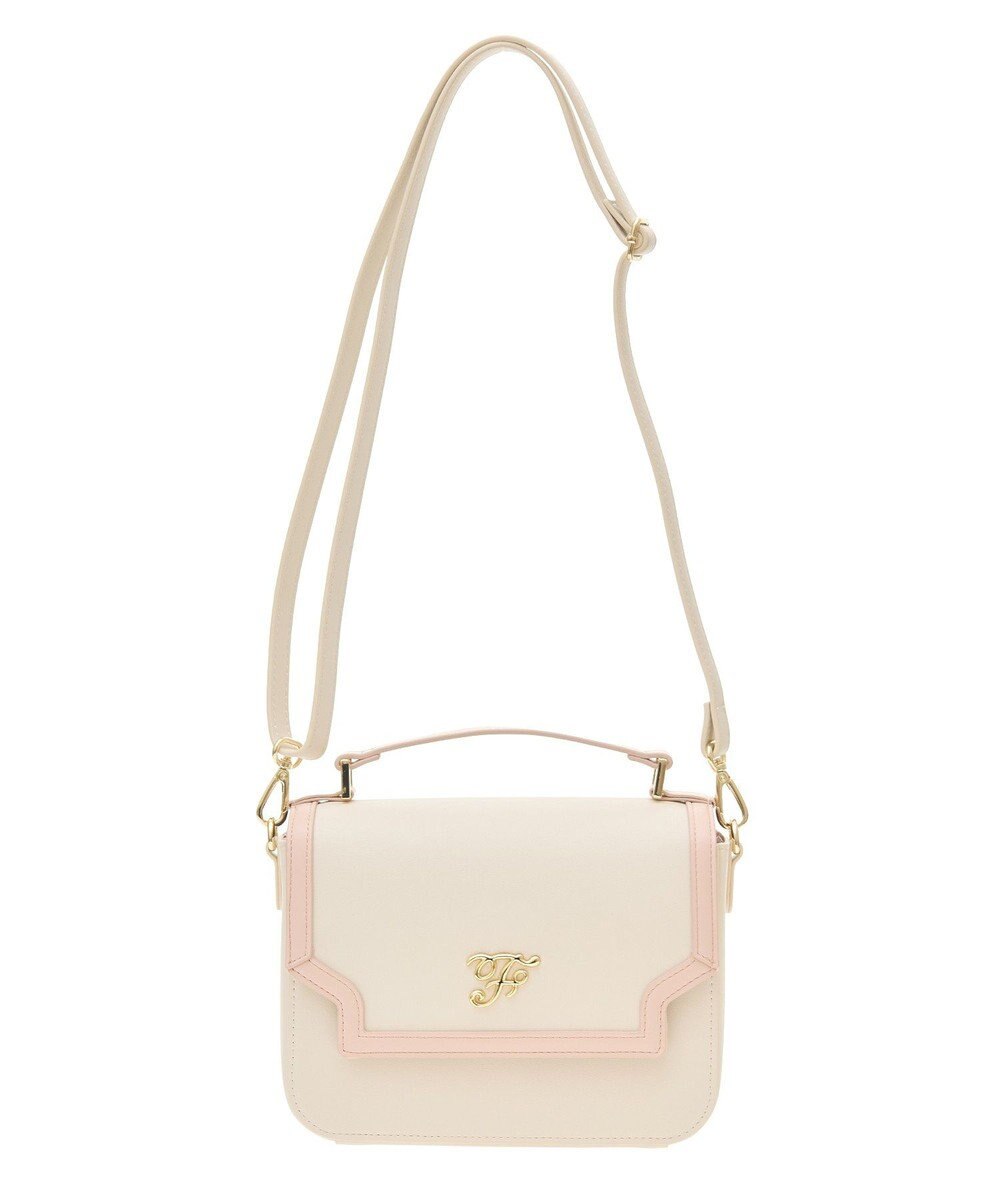 Maison de FLEUR バイカラーバッグ・ウォレットセット 