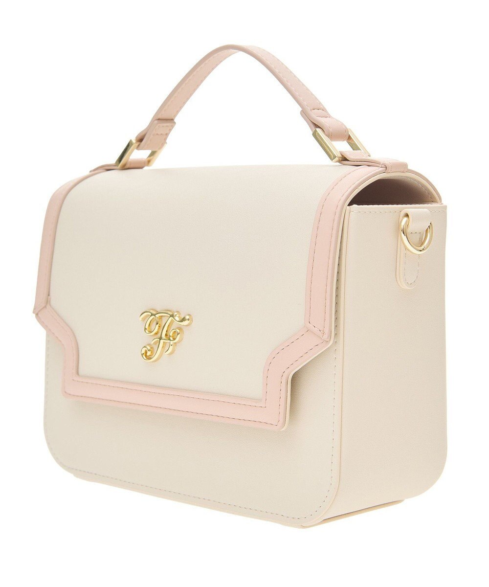 Maison de FLEUR バイカラーバッグ・ウォレットセット 