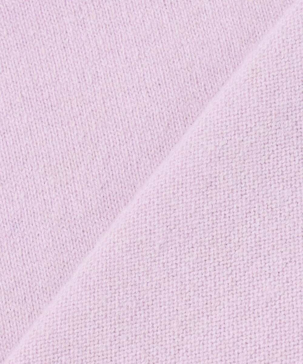 BEIGE， 【洗える】POMPE / ウールカシミヤ配色ラインVネックニット 