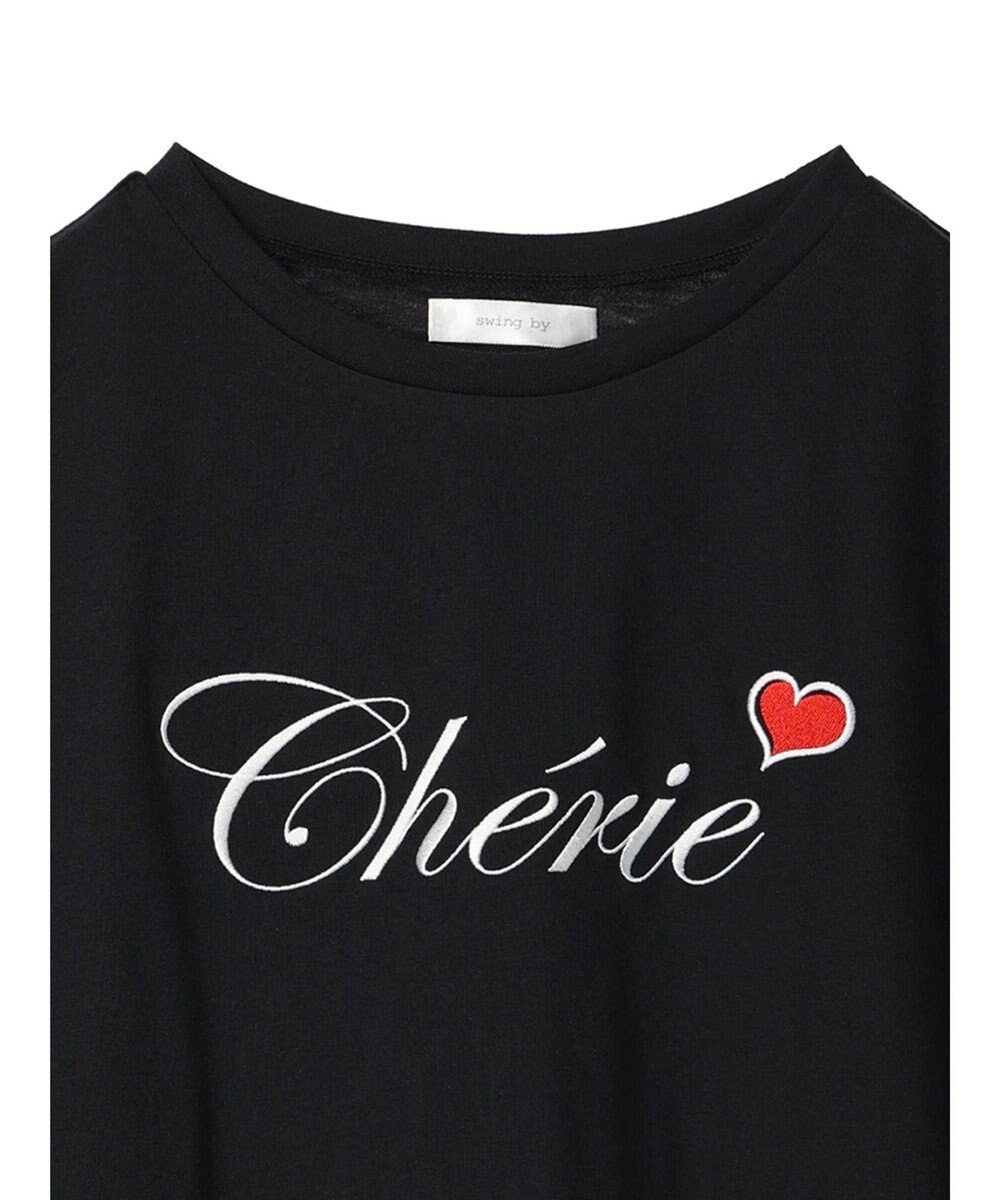 Green Parks ・ｓｗｉｎｇ　ｂｙ　ロゴ刺繍フレンチＴＥＥ 