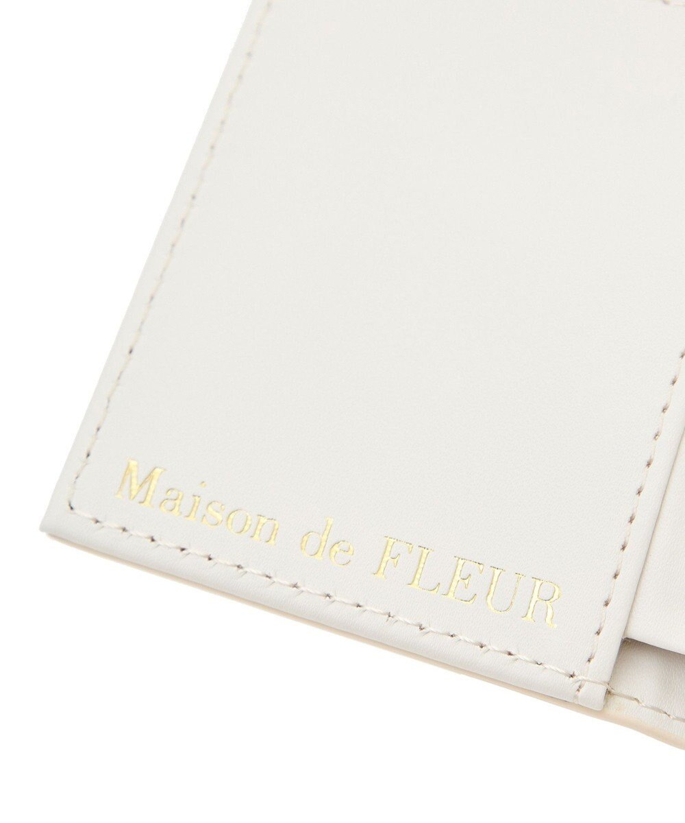 Maison de FLEUR バイカラーバッグ・ウォレットセット 