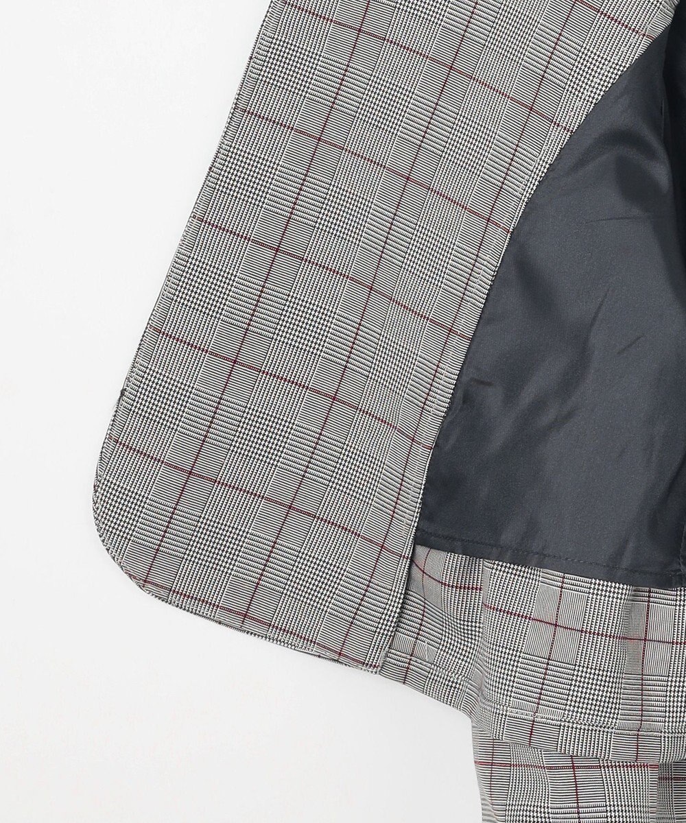 組曲 KIDS 【150-170㎝】グレンチェックジャケット＆プリーツワンピース セット 