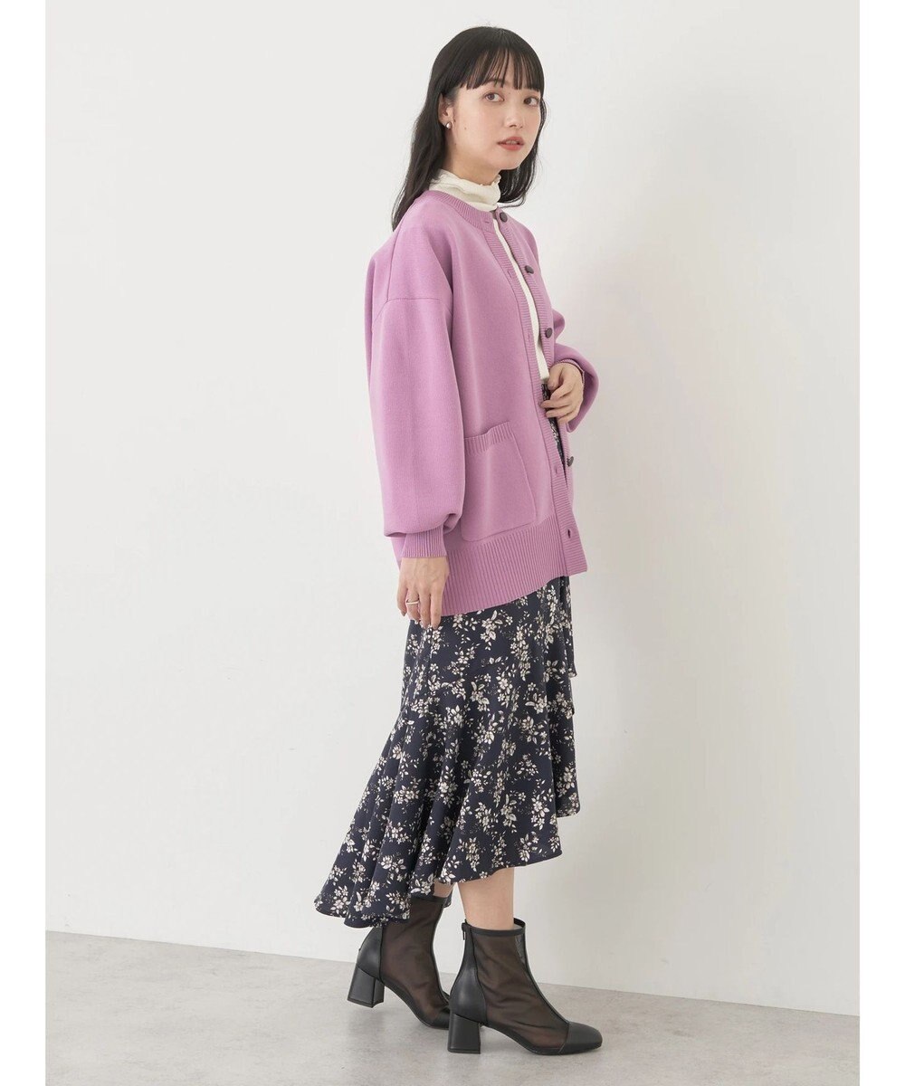 earth music&ecology スポンディッシュミドル丈カーディガン 