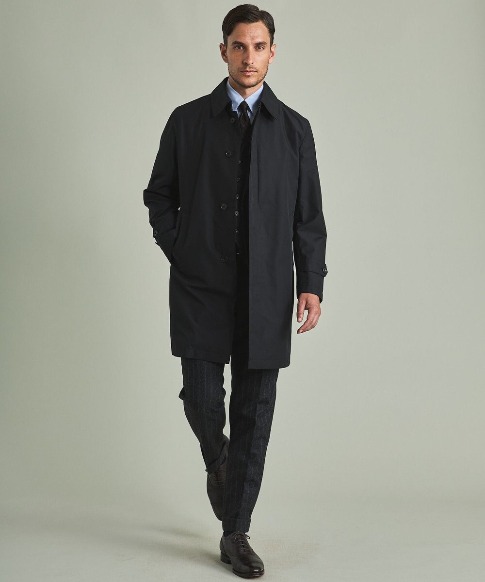 GOTAIRIKU 【防水/軽量/シワになりにくい】ラスタードビーメモリーラミネーションコート_ ステンカラー(24年モデル) 