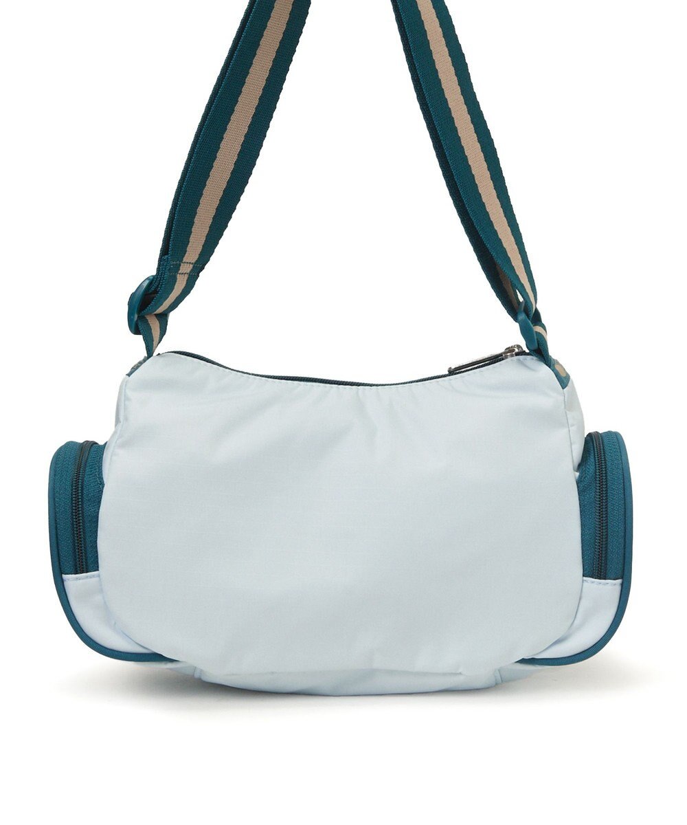 LeSportsac 3 POCKET SHOULDER/スペクテイタークリアスカイ/ティール 