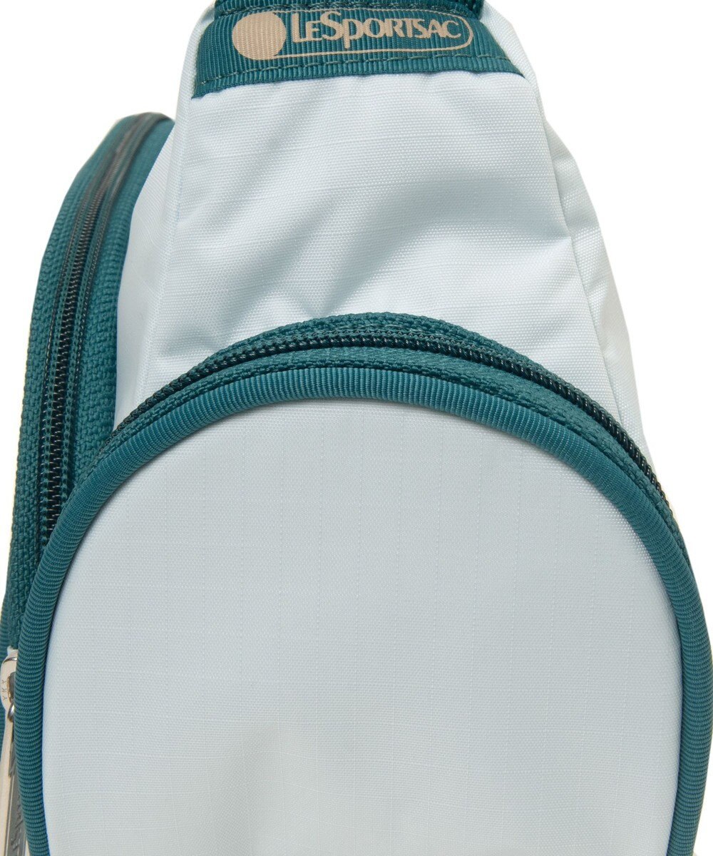 LeSportsac 3 POCKET SHOULDER/スペクテイタークリアスカイ/ティール 