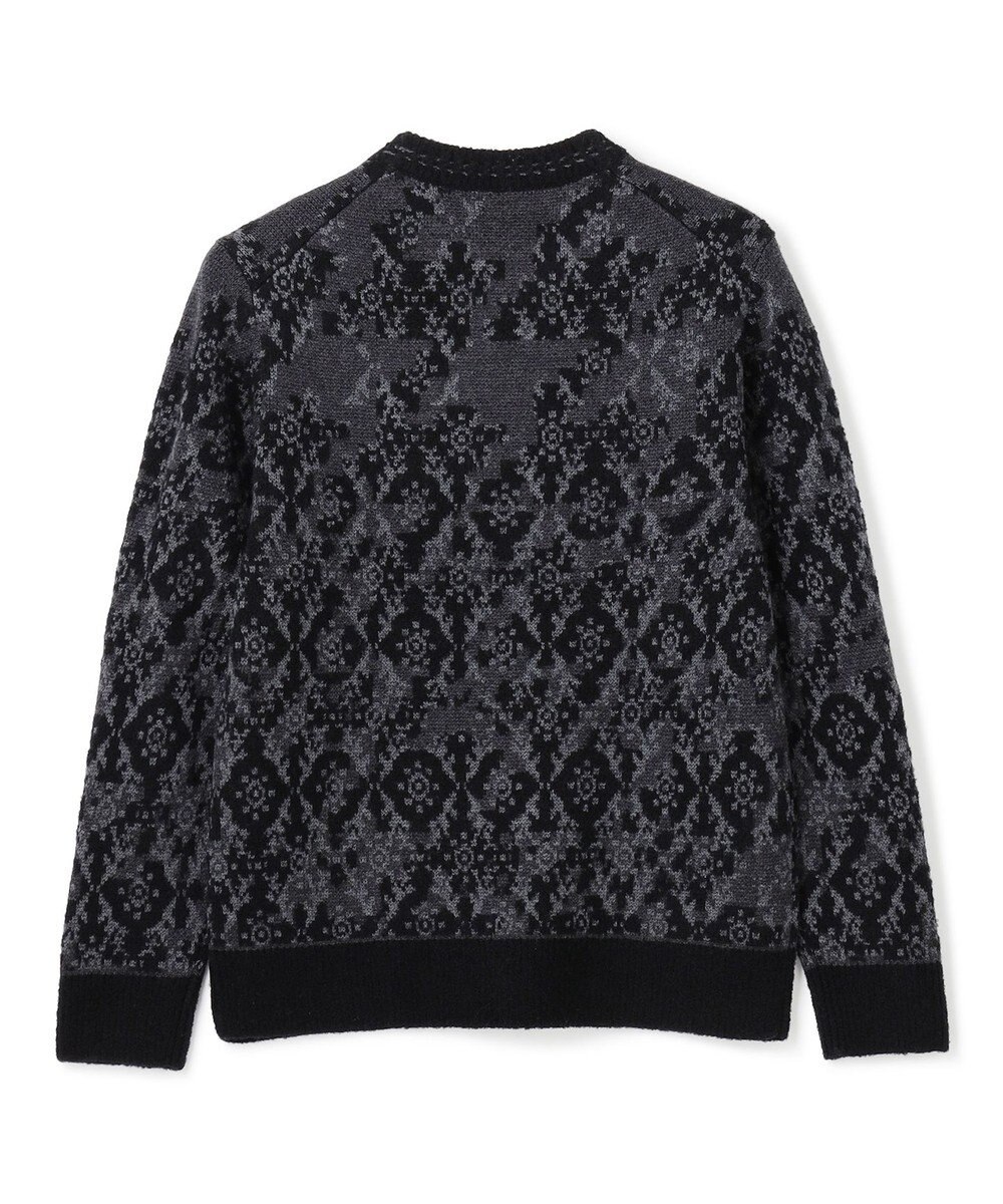 JOSEPH HOMME オーナメントブークレ　クルーネックニット 