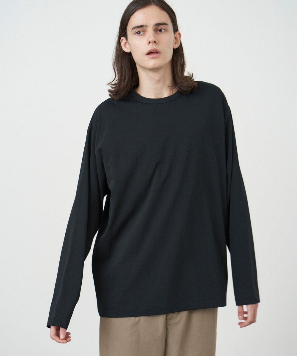 DRY COTTON JERSEY | ロングスリーブTシャツ - UNISEX / ATON | ファッション通販  【公式通販】オンワード・クローゼット