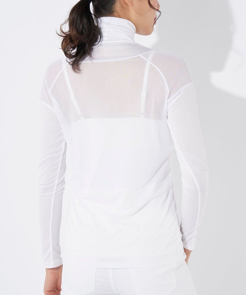 FILA GOLF／marie claire 【Marie claire sports】ハイネックメッシュアンダーシャツ 