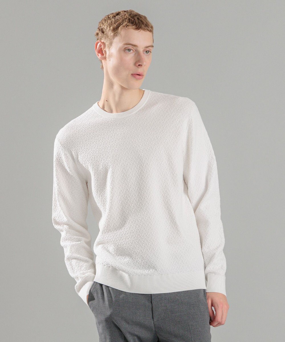 JOSEPH HOMME 新色追加【洗える】ヴィスコースリンクス　クルーネックニット 