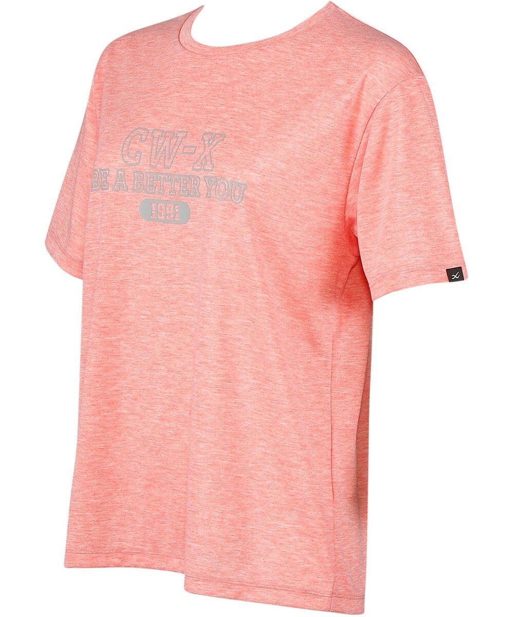 CW-X 【UNISEX】 CW-X トップス 3分袖 カジュアルＴシャツ 少しゆったりとした着用感 吸汗速乾 半袖 ユニセックス DLR105 /ワコール 