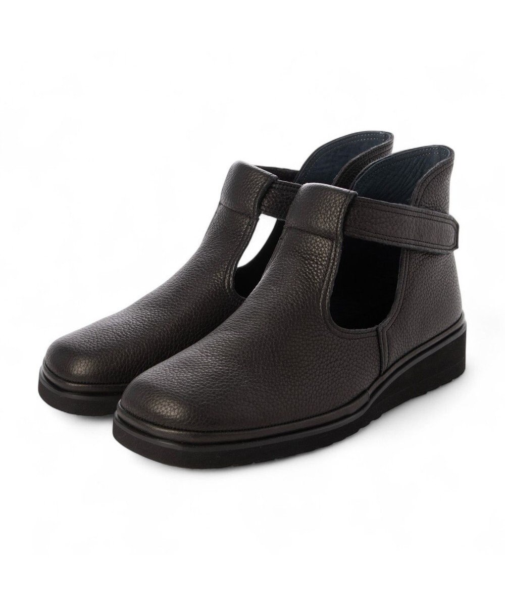 MODE ET JACOMO <D'ICI>ベルト付きサイドオープンブーツ 