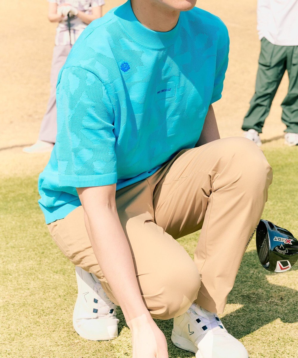 PW CIRCULUS 【花粉がつきにくい】【MEN】BASICテーパードパンツ ゴルフ 