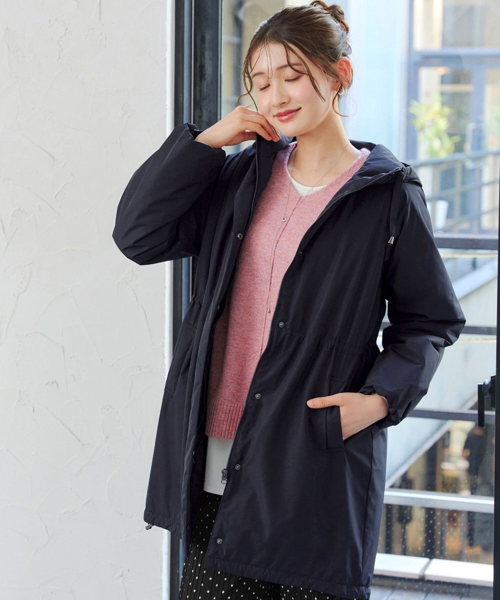 Tiaclasse 【安田美沙子さん着用・新色追加】ウォーマル中綿フーデッドコート 