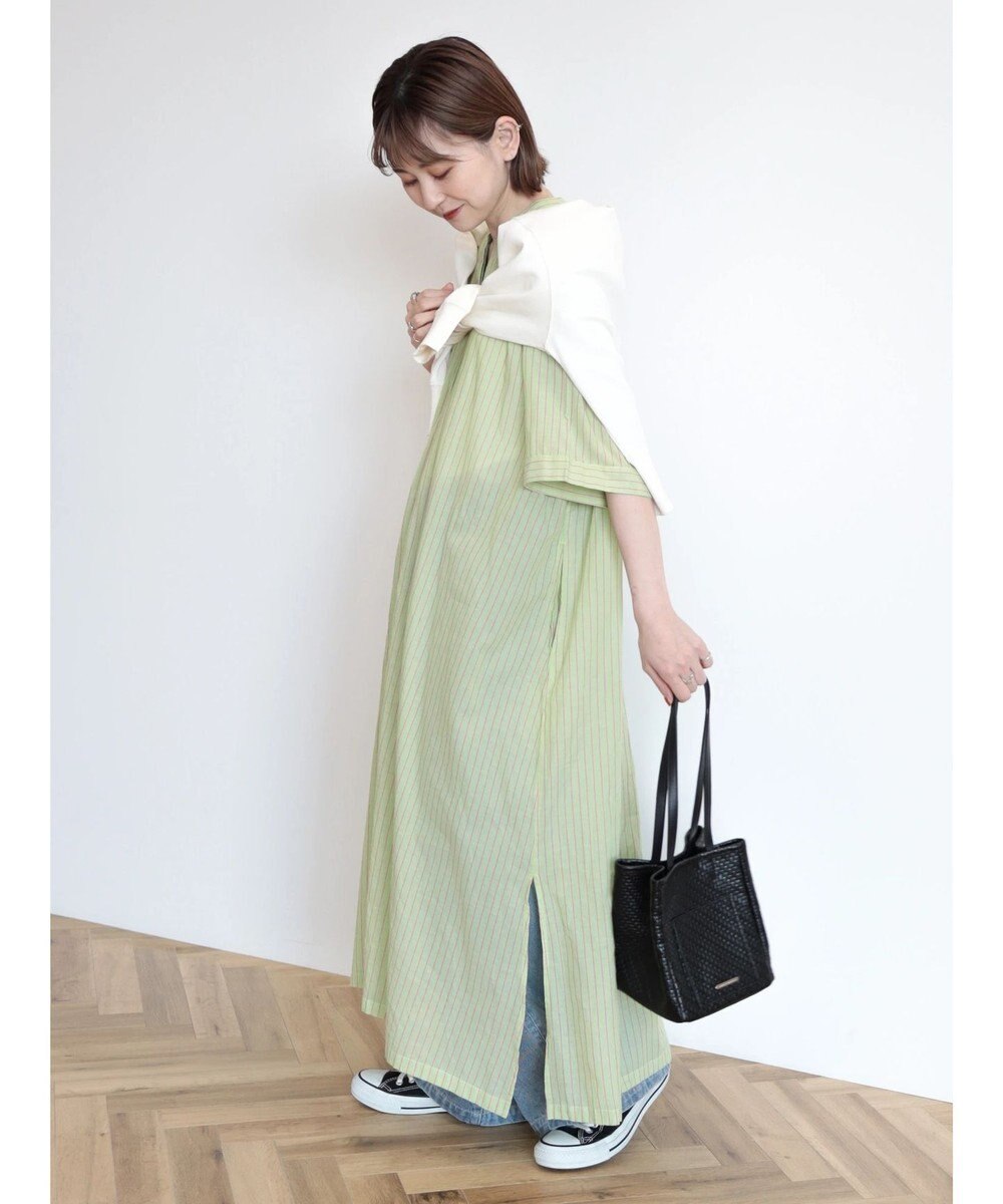 AMERICAN HOLIC ふんわりインドボイルロングワンピース 