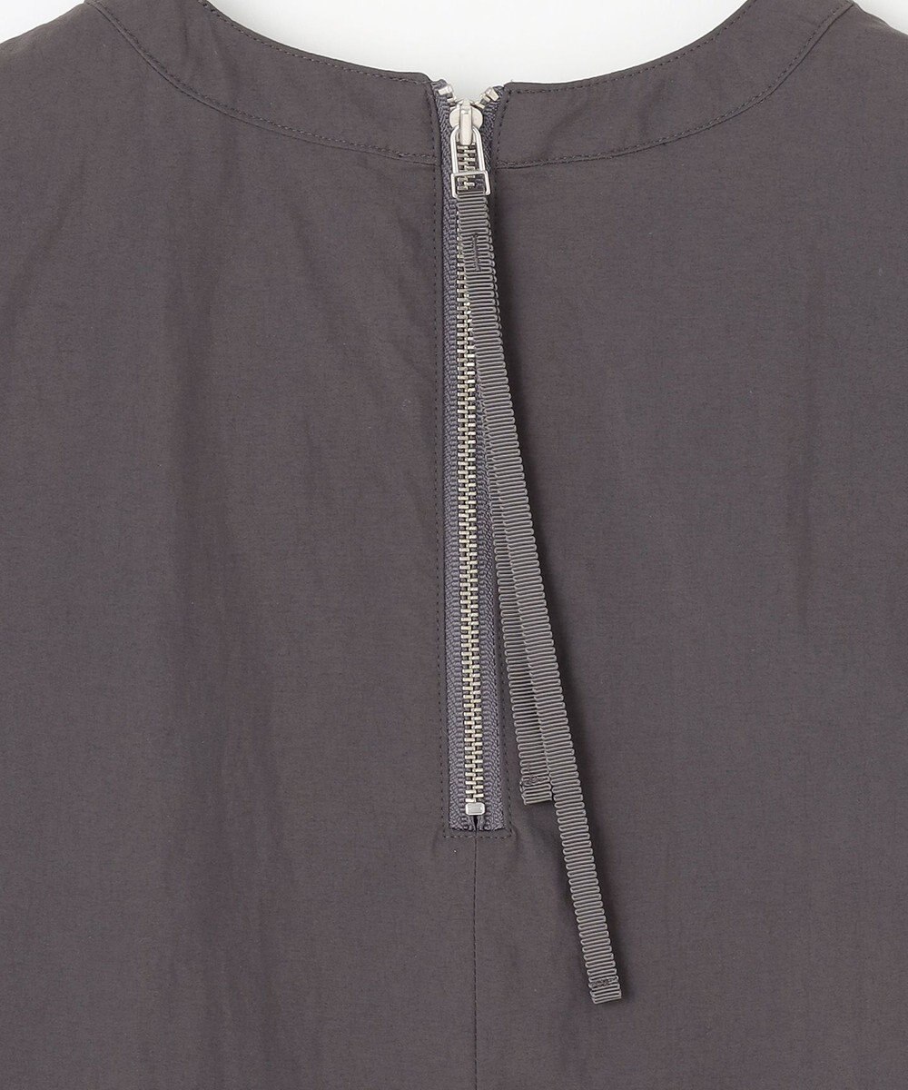 NAVE 【ReNAVE・洗える/撥水加工/接触冷感/UVケア/セットアップ】ナイロンタスラン ノースリブラウス 