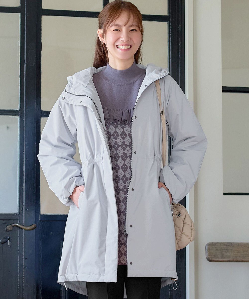 Tiaclasse 【安田美沙子さん着用・新色追加】ウォーマル中綿フーデッドコート 