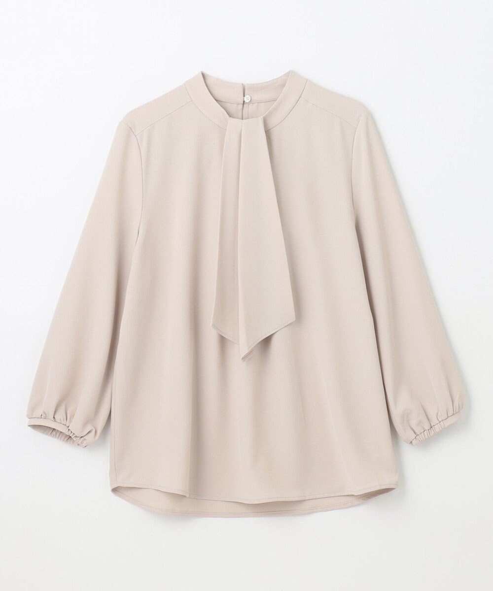 ANY 【洗濯機可能】プリントブラウス 