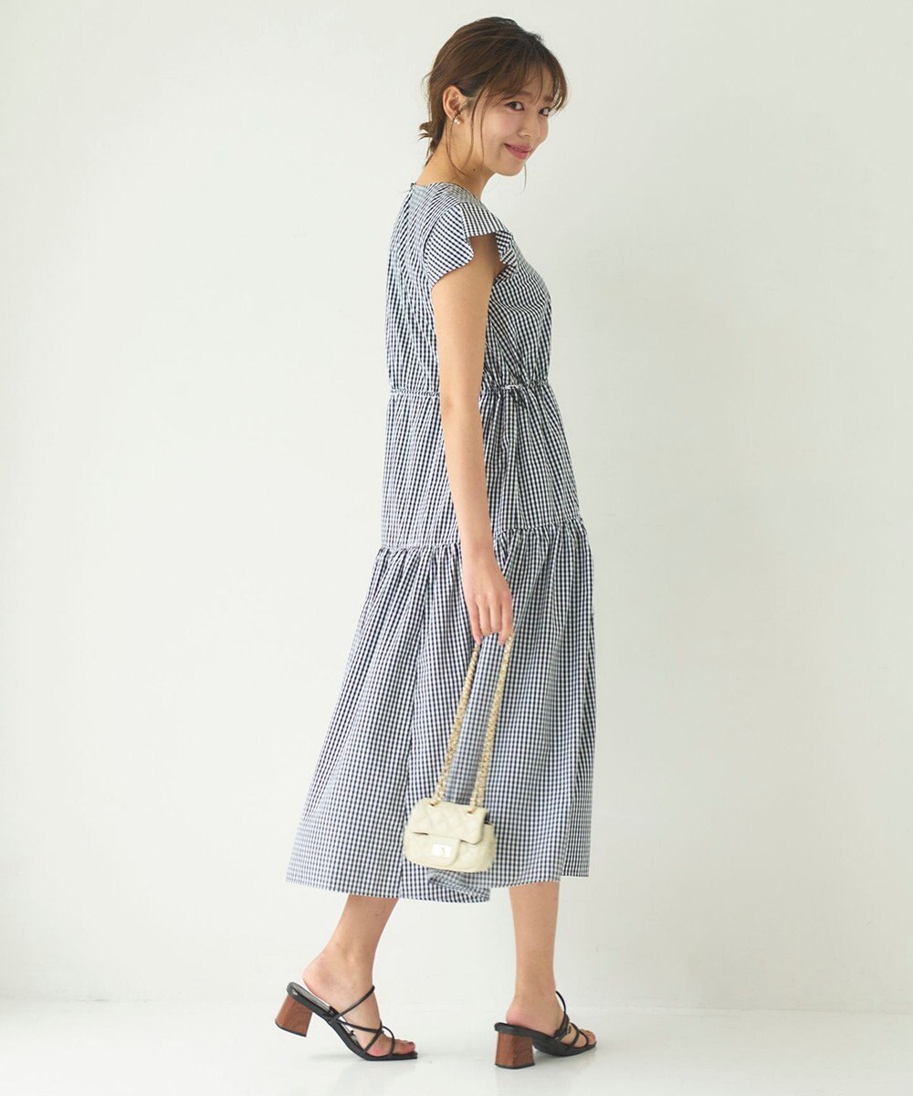 Feroux 【洗える】ドロストデザイン ワンピース 