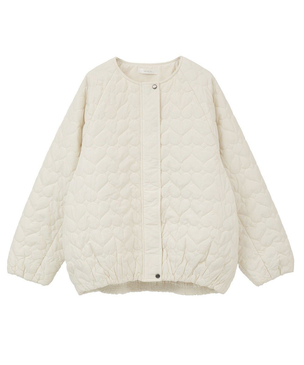 Green Parks ・ｓｗｉｎｇ　ｂｙ　ハートキルトコクーンブルゾン 