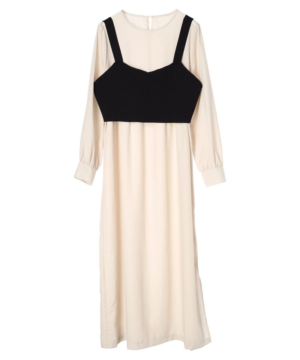 Green Parks Ｂ．ＳＥＴ２点ニットジレ＋ワンピース 