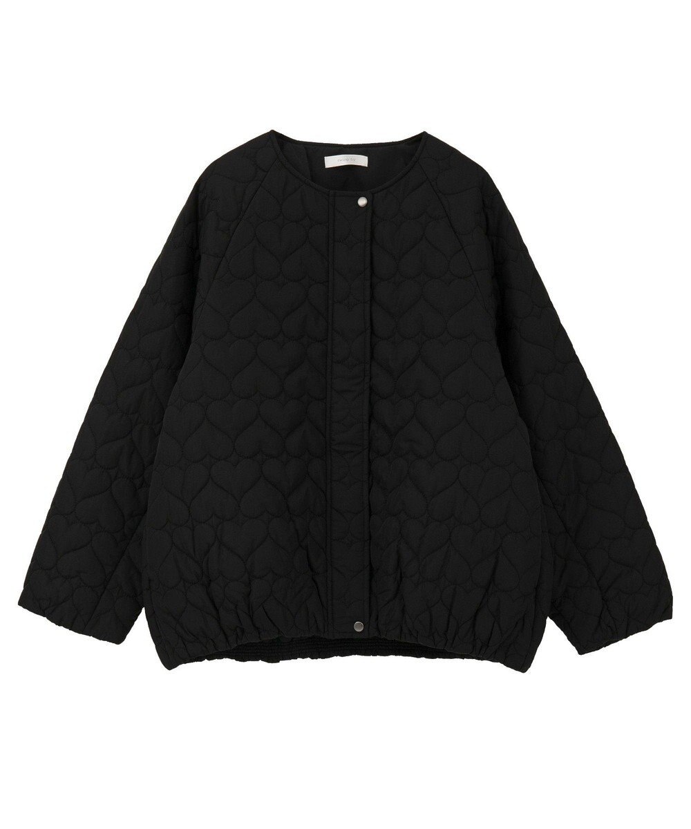 Green Parks ・ｓｗｉｎｇ　ｂｙ　ハートキルトコクーンブルゾン 