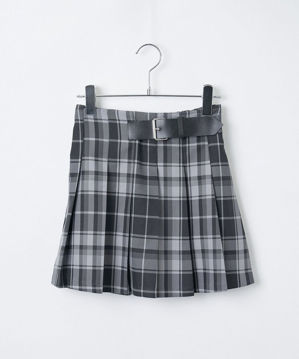 WEGO 【SCHOOL ITEM】バックル付プリーツスカパン 
