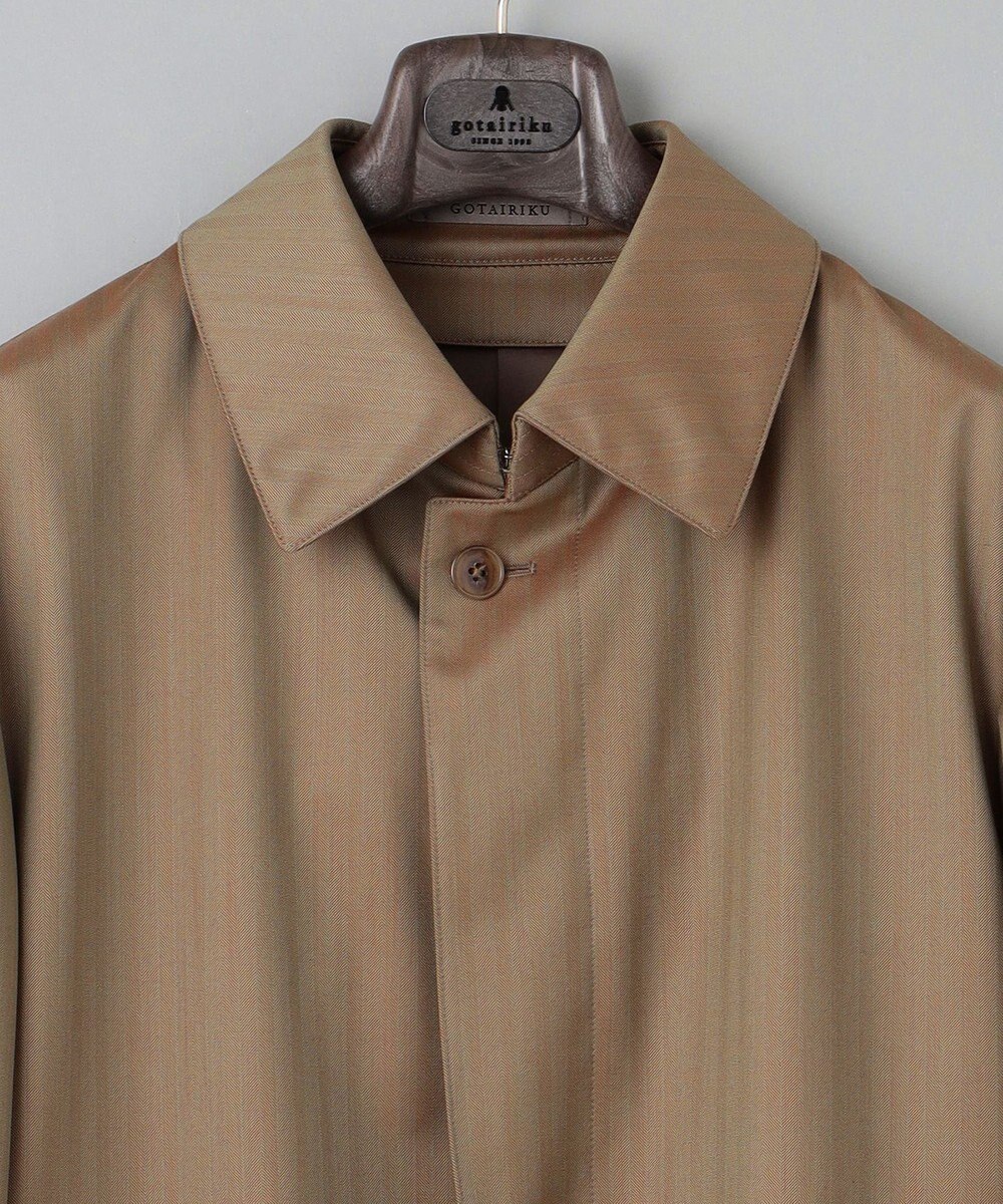 GOTAIRIKU 【御幸毛織】ウエストミンスター ロングステンカラーコート 