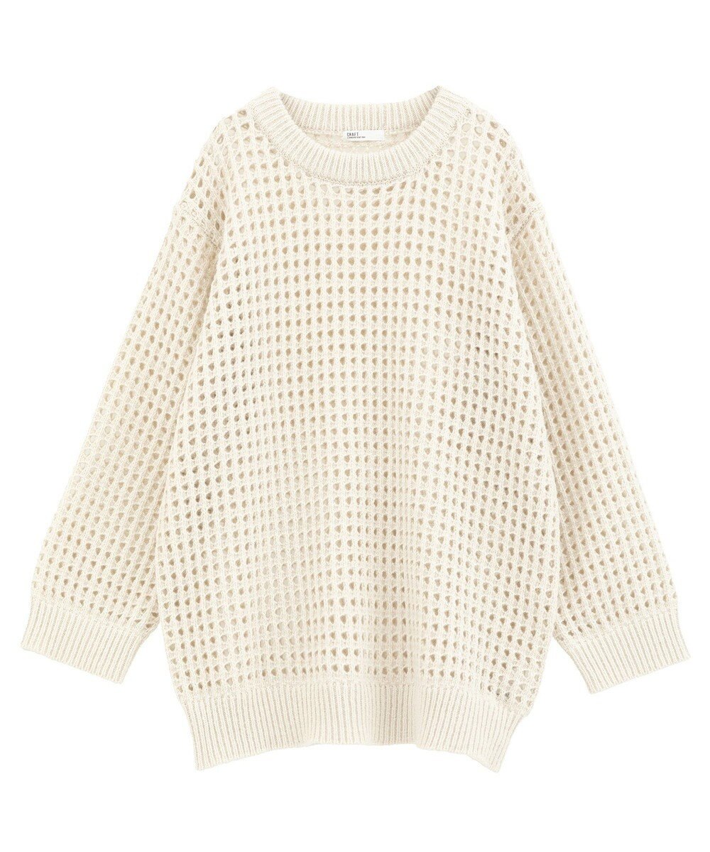 CRAFT STANDARD BOUTIQUE メッシュニットチュニック 