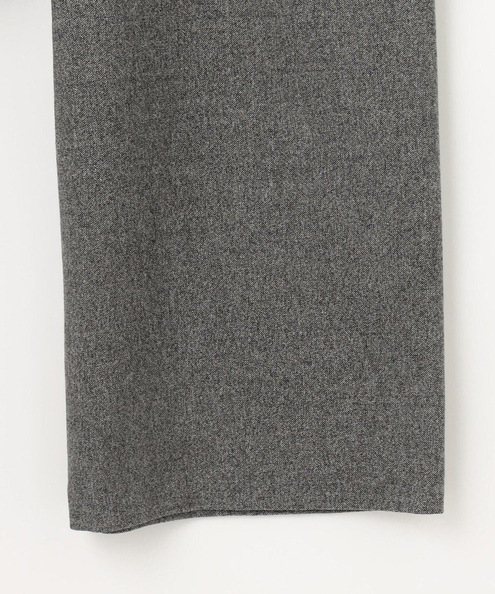 ANY 【洗濯機可能/ウエストゴム】ライトツイード ワイドパンツ 