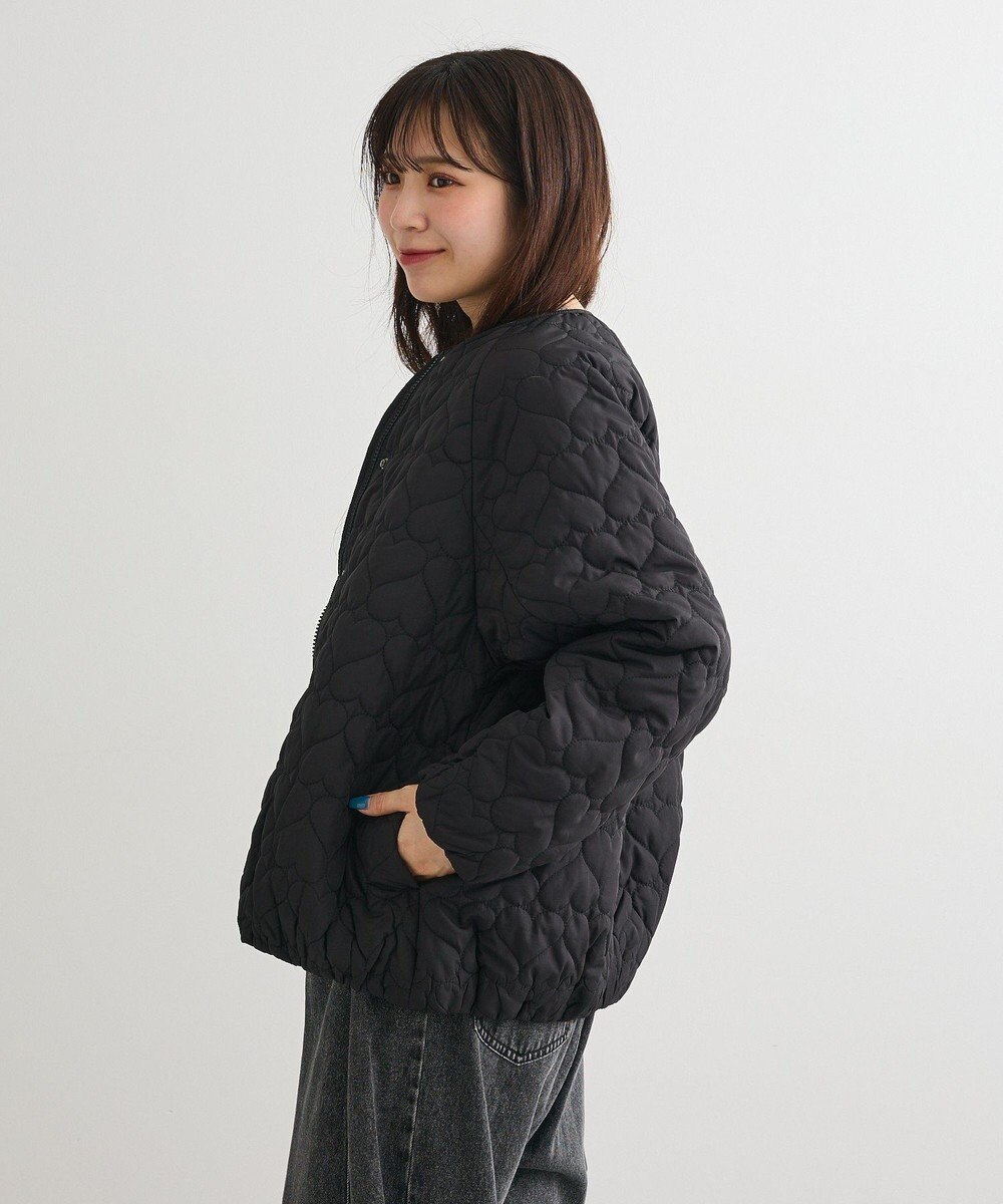 Green Parks ・ｓｗｉｎｇ　ｂｙ　ハートキルトコクーンブルゾン 