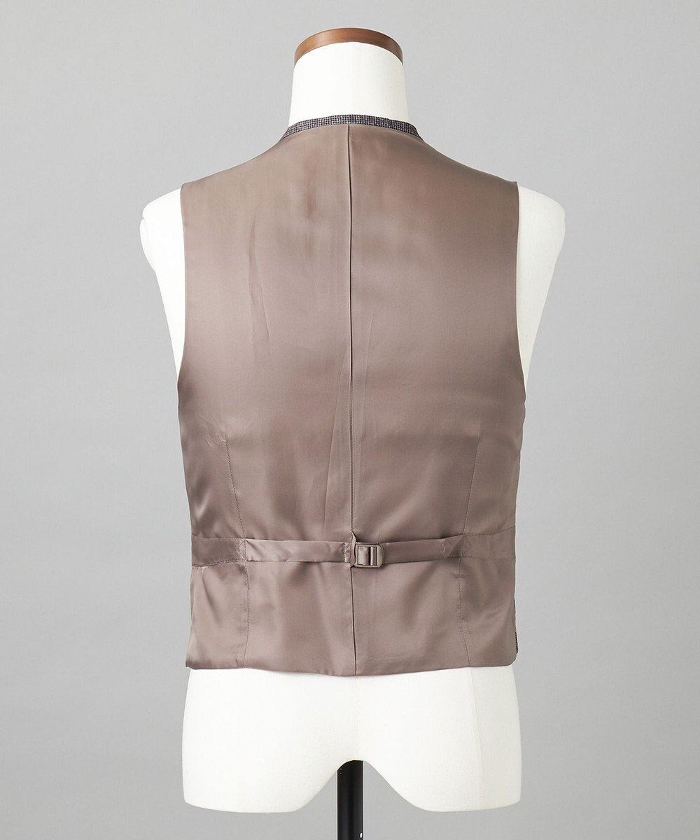 GOTAIRIKU 【CANONICO/カノニコ】 ヴィンテージ サキソニー3ピーススーツ （ブラウンミックス） 