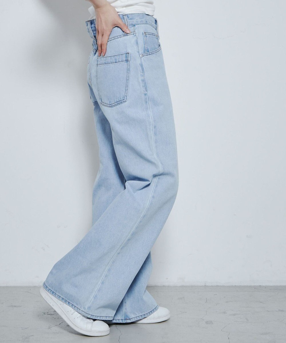 WEGO ルーズフィットフレアパンツ 