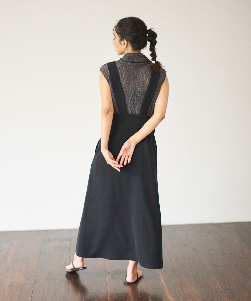 #Newans タートルネックレースブラウス 