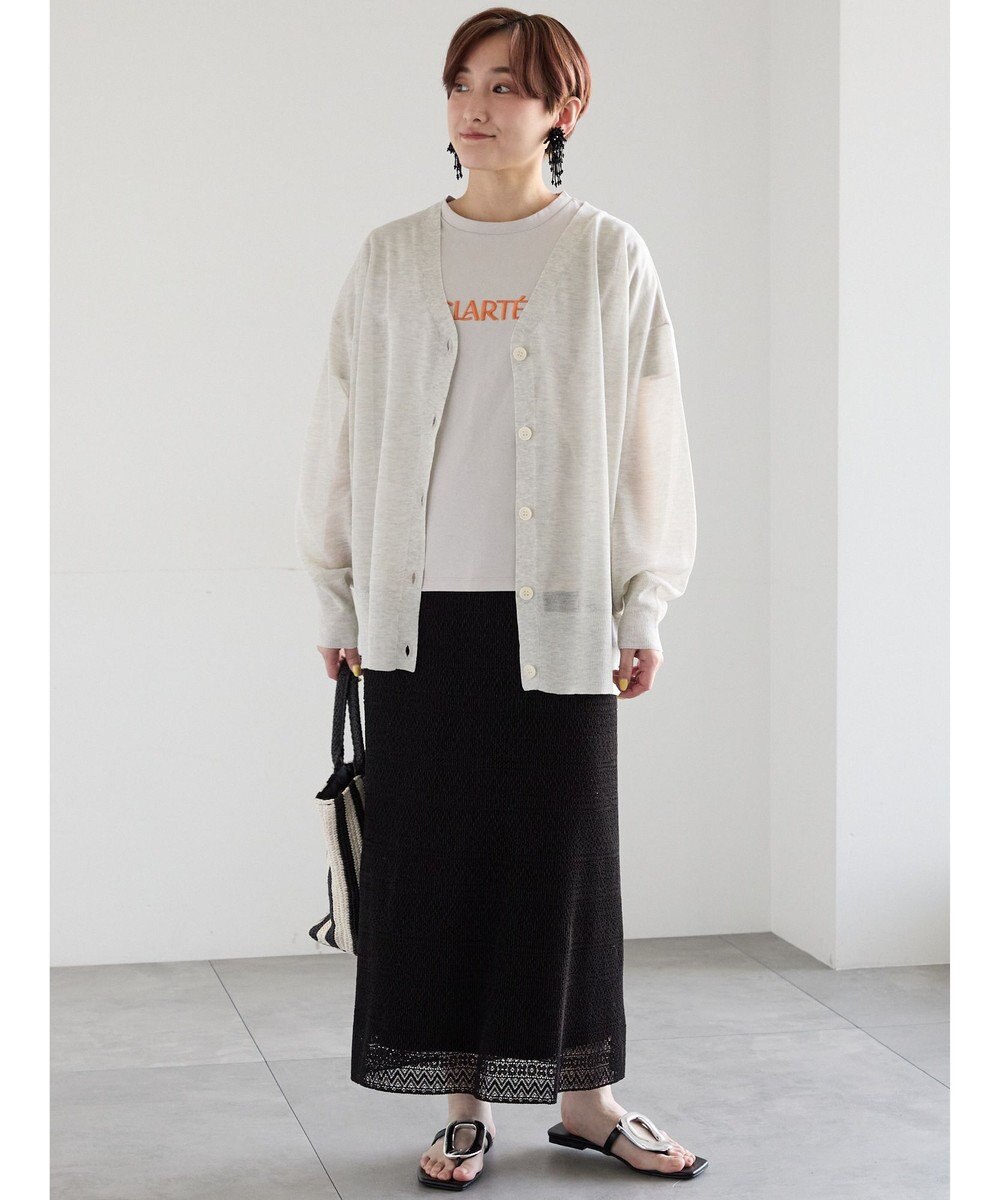 Te chichi レースプリーツナロースカート《2026 SUMMER LOOK item》 