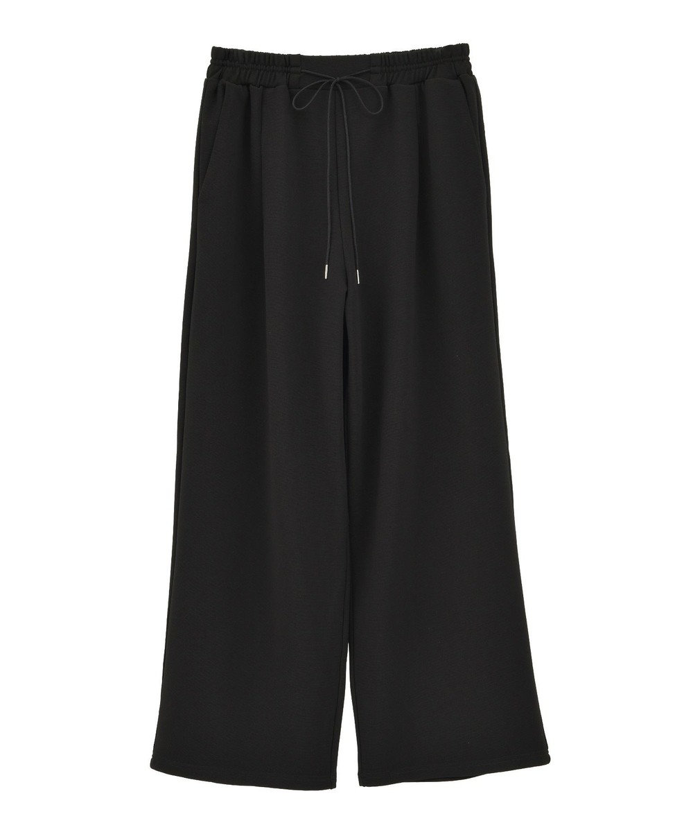 Green Parks 楽ちんリップルワイドパンツ 