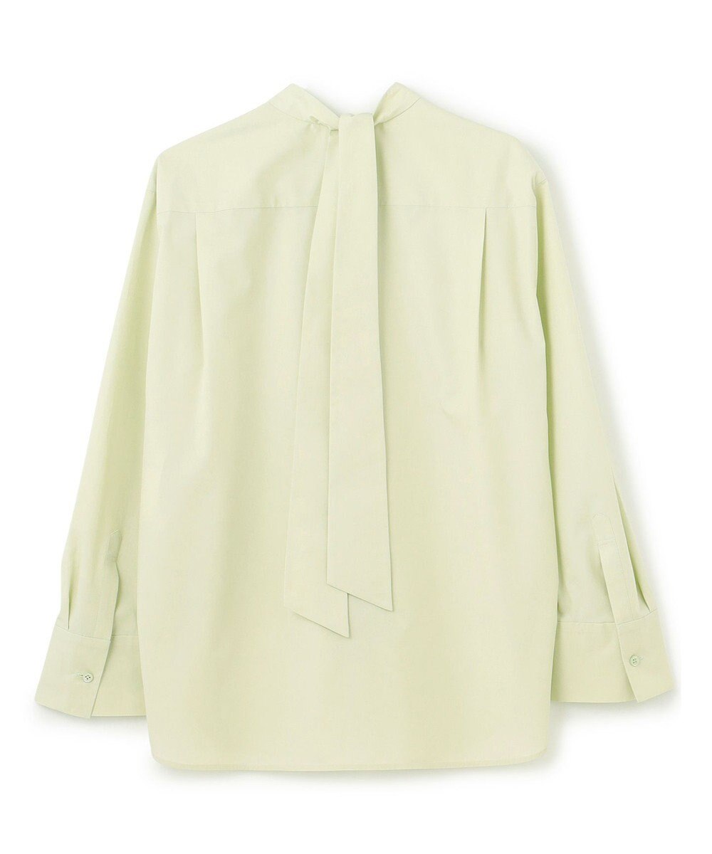 BEIGE， 【洗える】CLOVER / コットンバックボウタイブラウス 