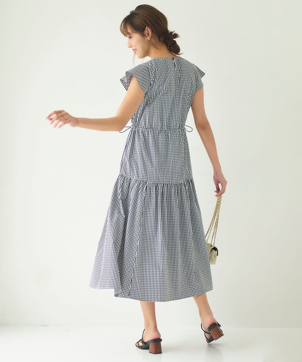 Feroux 【洗える】ドロストデザイン ワンピース 