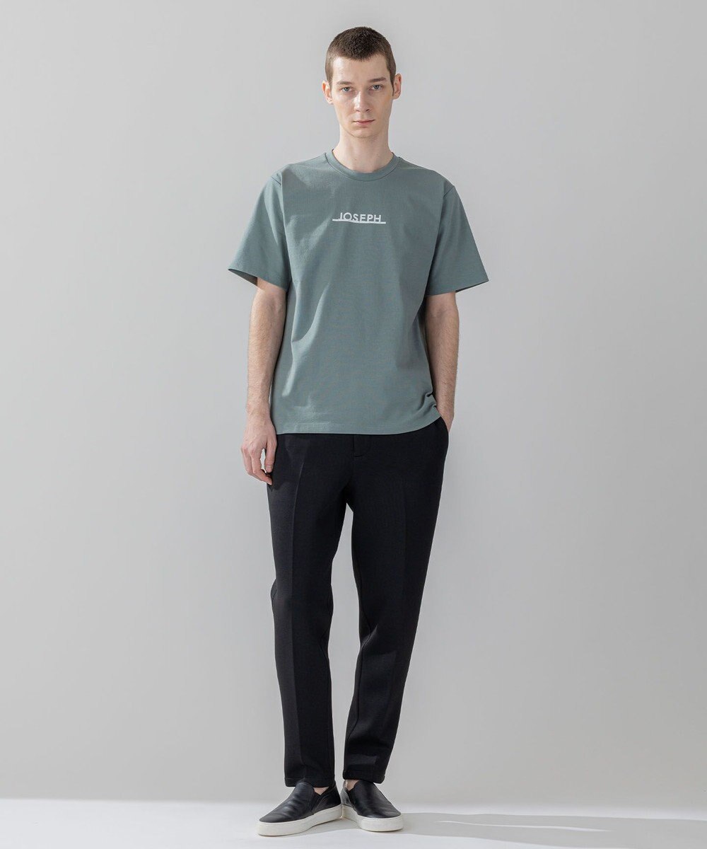 JOSEPH HOMME 【WEB・一部店舗限定】 ライトダブルジャージーロゴプリント　半袖Tシャツ 